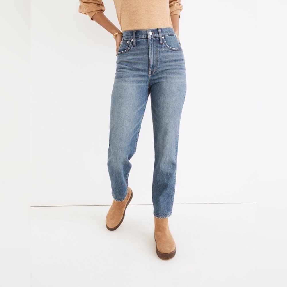 Madewell The Perfect Vintage Jean in Belbury Wash: TENCEL Denim Edition, Size 23 - Picture 4 of 13